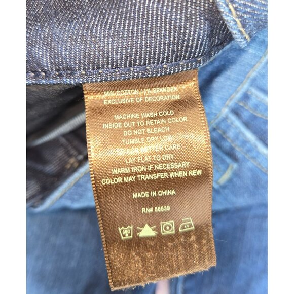 Kut From The Kloth Maggy Flare Leg Dark Wash Jeans 16 - Picture 5 of 10